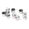 Harley Twin Cam Dyna Softail Chrome 10 x Engine Cover Bolts Screw Caps CNC
