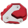 HONDA CB500X (2019-2023) - Red CNC Aluminium Kickstand Enlarger Plate