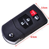 Mazda 3 6 MX-5 Miata Key Cover Housing Shell Case (2004-2023)