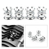 Sportster XL883 1200 Chrome Head Bolt Topper Cover Cap Engine Cover Trim