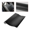 150cm x 50cm Black Imitation Leather Car Interior Wrap Film Sticker