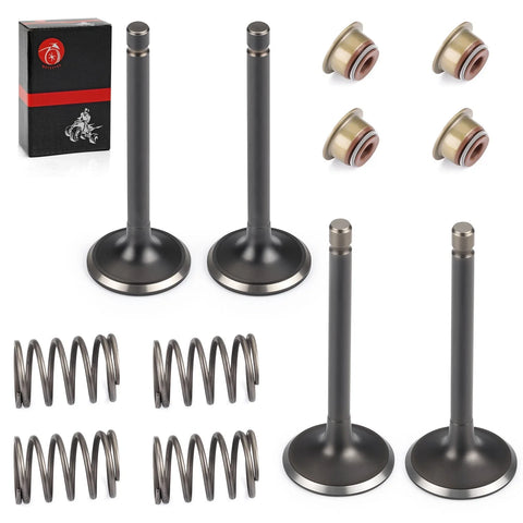 EZGO Gas Golf Cart Intake Exhaust Valve Kit & Seals Spring (1996–2026)