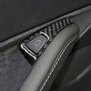 Tesla Model 3, Y 4x Carbon Fiber Window Lift Switch Button Covers