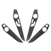 GLC Class Carbon Fiber Black Interior Door Panel Cover Trim (2016-2021)