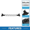 Toyota Tacoma Black Front Hood Bumper Grille (2016)