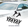 Volvo 6 x Windshield Washer Nozzles & Hose Connectors