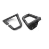 1993-2002 Camaro Firebird Black Ebony Slotted Seat Belt Guide Loops (1993-2002)