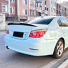 BMW 5 Series E60 Gloss Black Rear Boot Spoiler Lip (2004-2010)