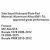 MV Agusta Brutale 1078, F4, 990R, F3 Side Stand Kickstand Plate (2001-2023)