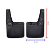 Splash Guard Mud Flap Rubber Rear Pair Fits Toyota Hilux Revo 4WD Ute 2015-19