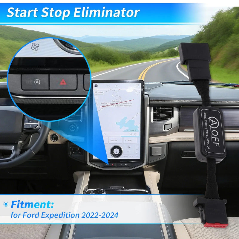 Ford Expedition Auto Start Stop Eliminator (2022-2024)