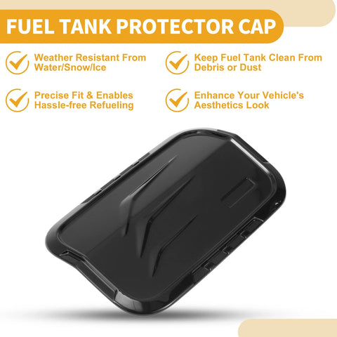 Toyota Prado (2024-2025) Black Gas Lid Fuel Tank Door Cap