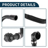 Volvo V60 (2012) - Rubber Black 1 Pcs Radiator Hose Water Pipe