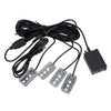 Car 1 RGB USB LED Light Strip Interior Atmosphere Lamp