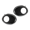 Nissan Qashqai 2 x Left+Right Fog Light Lamp Cover Bezel Trim (2014–2017)