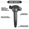 Toyota Avalon 3.5L, Lexus 6 x Ignition Coils (2005-2018)