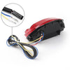 Honda CBR1000RR 2008-2016 Red Tail Light Turn Signals (2008-2016)