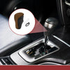 Honda Accord 2008-2012 Black Brown Leather Car Gear Shift Knob Cover