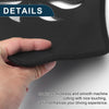 Jeep Cherokee (2016) - Black Set Car Door Anti Kick Pad Sticker Protector