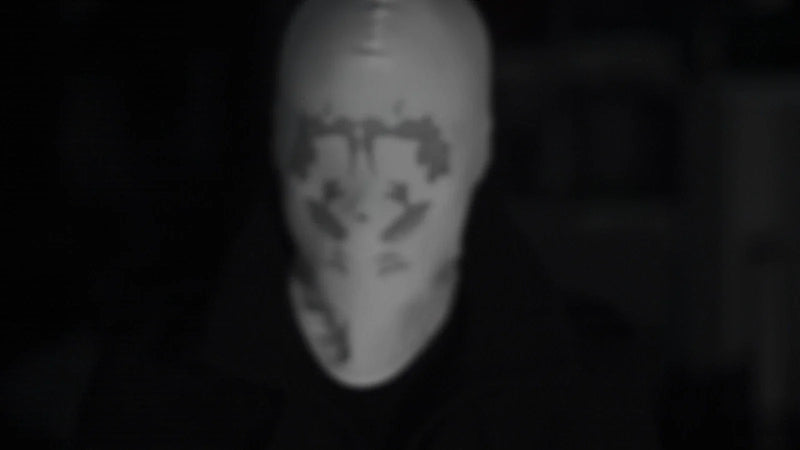 Loonatic Halloween Costume Rorschach Moving Inkblot Mask