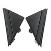 Fiat 500 Matte Black Door Mirror Flag Covers (2012-2019)
