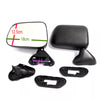 Toyota Hilux Mighty-X 4Runner 1988-1998 Black Door Mirror x2
