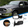 Dodge Ram 1500 2009-2018 with Turn Signal Lights - 1 Pair Tow Mirrors