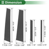 BMW X6 Carbon Fiber Black 8 Pcs Door Pillar Window Trim (2002-2013)