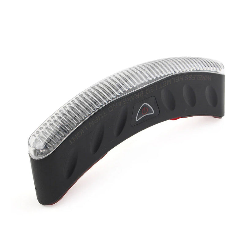 Custom Motorcycle Wireless LED Helmet Mount Turn Signal & Brake Light