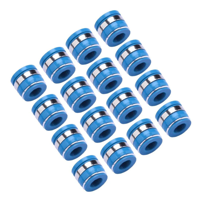 SBC BBC BBF SBF 16pcs Viton Valve Stem Oil Seals 11/32" X .500"