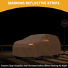 Subaru Crosstrek 210D-PU Orange Waterproof Car Cover (2018-2023)