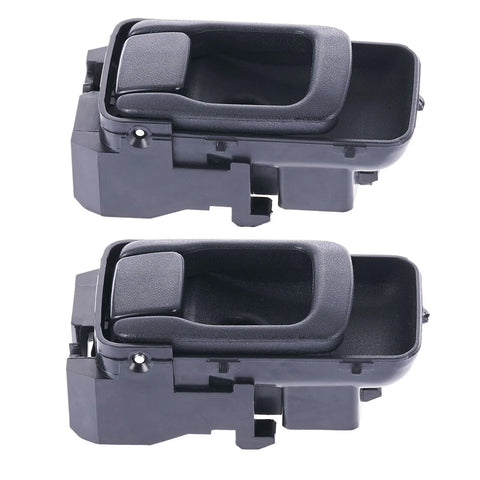 Nissan Navara (1997-2015) Black Front & Rear Door Handle Inner Set of 2