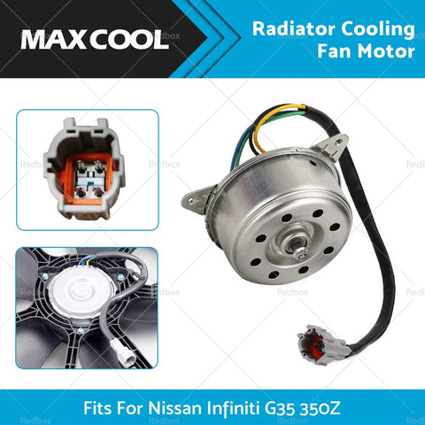 Infiniti Nissan Radiator Cooling Fan Motor