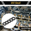 Make Model Oil Seal 26x52x7mm 5 Pcs NBR Rubber Seal Ring Rotary Shaft