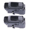 Nissan Navara Door Handle Inner Set of 4 Grey Left+Right (1997–2015)