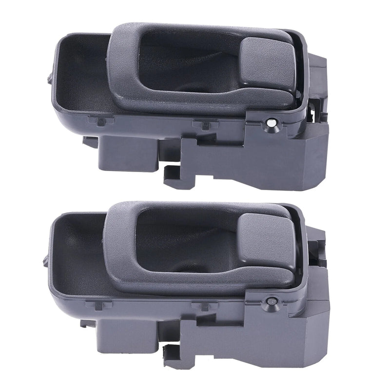 Nissan Navara Door Handle Inner Set of 4 Grey Left+Right (1997–2015)