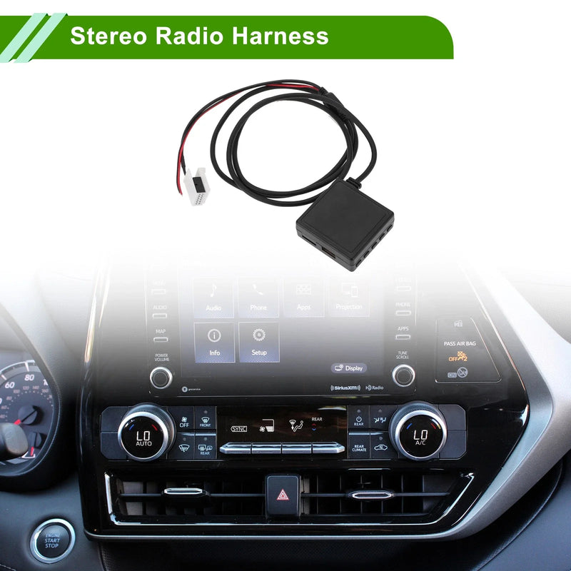 BMW Bluetooth AUX Adapter Music Cable Stereo Radio Harness