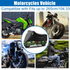 Make Model Motorcycle Cover XXXL Full Cover Black Camouflage