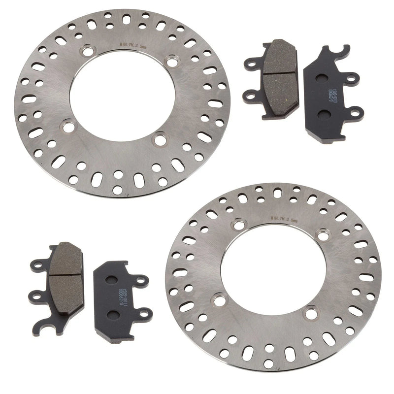 Yamaha Viking 700 & Viking VI 700 Front Brake Rotors & Semi-Metallic Pads