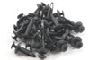 25 x Qualité 6mm M6 Plastique Poussoir Vis Rivet Tête de Fourche Clips