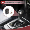 Acura ZDX (2010 - 2012) Faux Leather Black / Brown Knob Cover