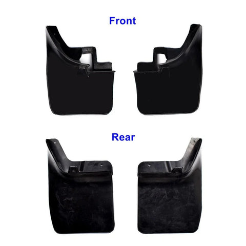 Splash Mudguard Rubber Mud Flaps Front Rear Fits Nissan Navara D22 2WD 1998-2005