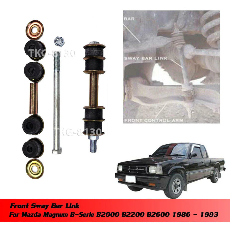 Mazda B-Series Bravo B2000 B2200 2 x Front Sway Bar Links (1986-1993)