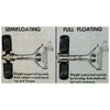 Landcruiser with Drum Brakes 2 x KOYO Rear Wheel Bearing Kits + Grease (1979–2007)