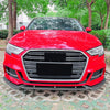 Audi A3 S3 8V Sline (2017-2020) Carbon Look Bumper Spoiler Lip