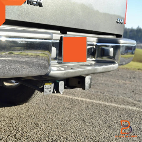 Nissan Navara D40 Pickup Chrome Rear Step Bumper Bar (2005-2014)
