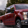Ford F250 F550 Superduty White Wing Side Towing Top Mirror Cover Caps (2017-2024)