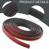 Car Windshield Sunroof Sealing Trim 1.4cmx5m / Rubber Seal Strip