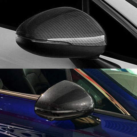 Kia K5 Carbon Fiber Style Rear View Mirror Covers (2021-2023)