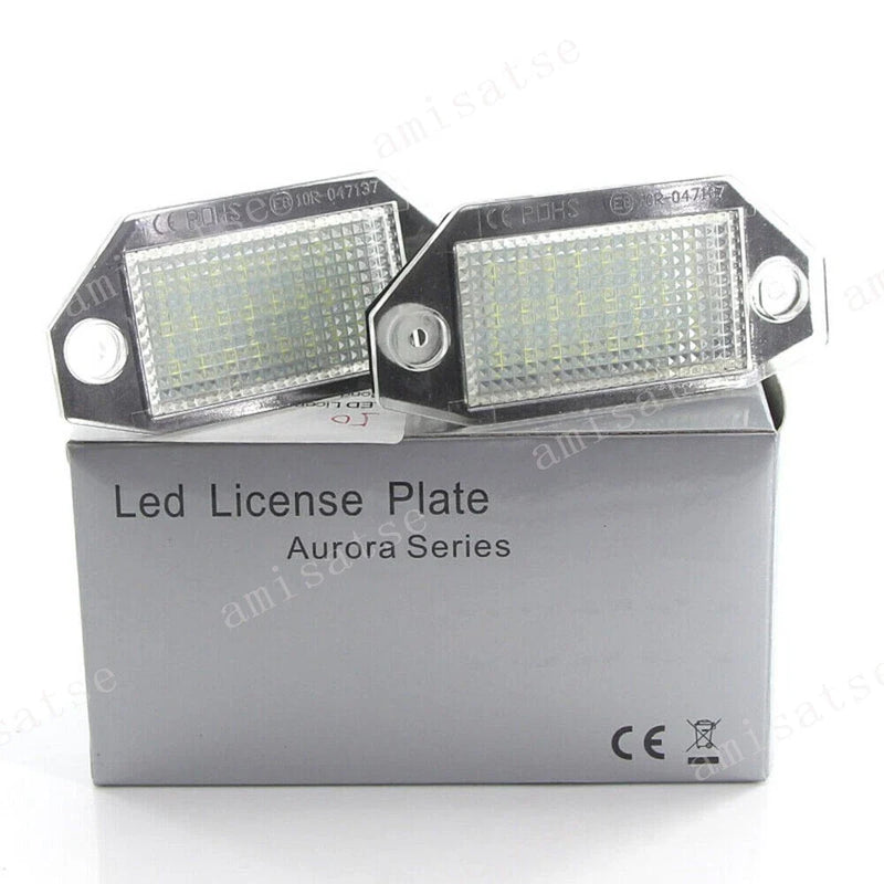Ford Mondeo MK3 2 x 24LED White License Plate Lights (2000-2007)
